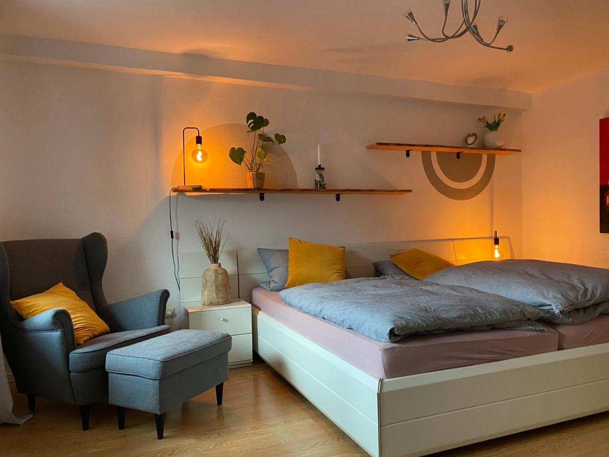 Gemuetliche Wohnung Naehe Schloss ビーデンコプフ エクステリア 写真